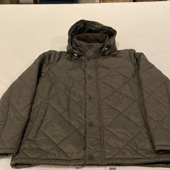 COPY - Barbour Holmby Land Rover Defender Beacon Brand Men Large Quilted Jacket… - Picture 9 of 11